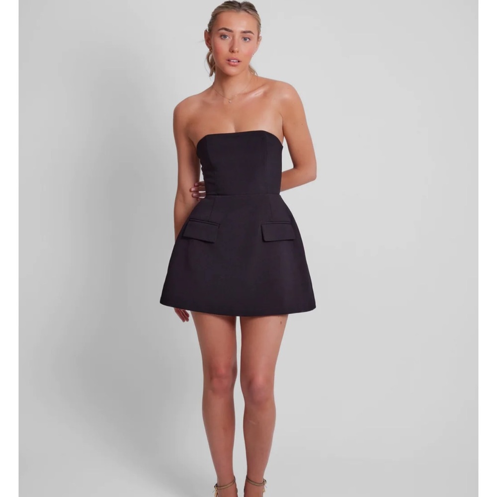 The Ultimate Muse Strapless Dress | Black